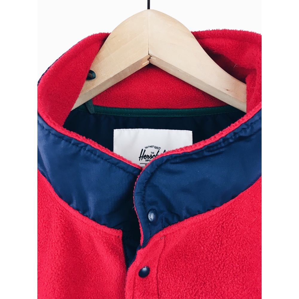 Herschel Supply Co. | Red Guide Snap Tech Pullover - Picture 7 of 8